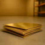 Лист латунный Л85 7,5х1500х2000 мм ГОСТ 2208-2007